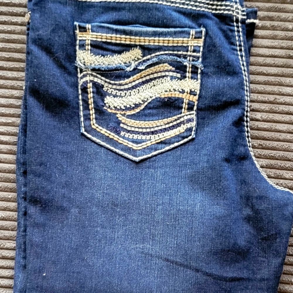 Denim capris